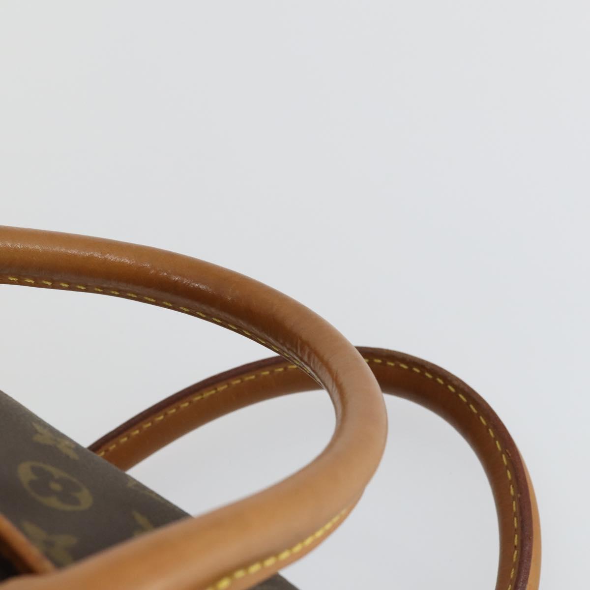 LOUIS VUITTON Monogram Sac Chasseur 40 Pet Carry M41924 LV Auth 162430