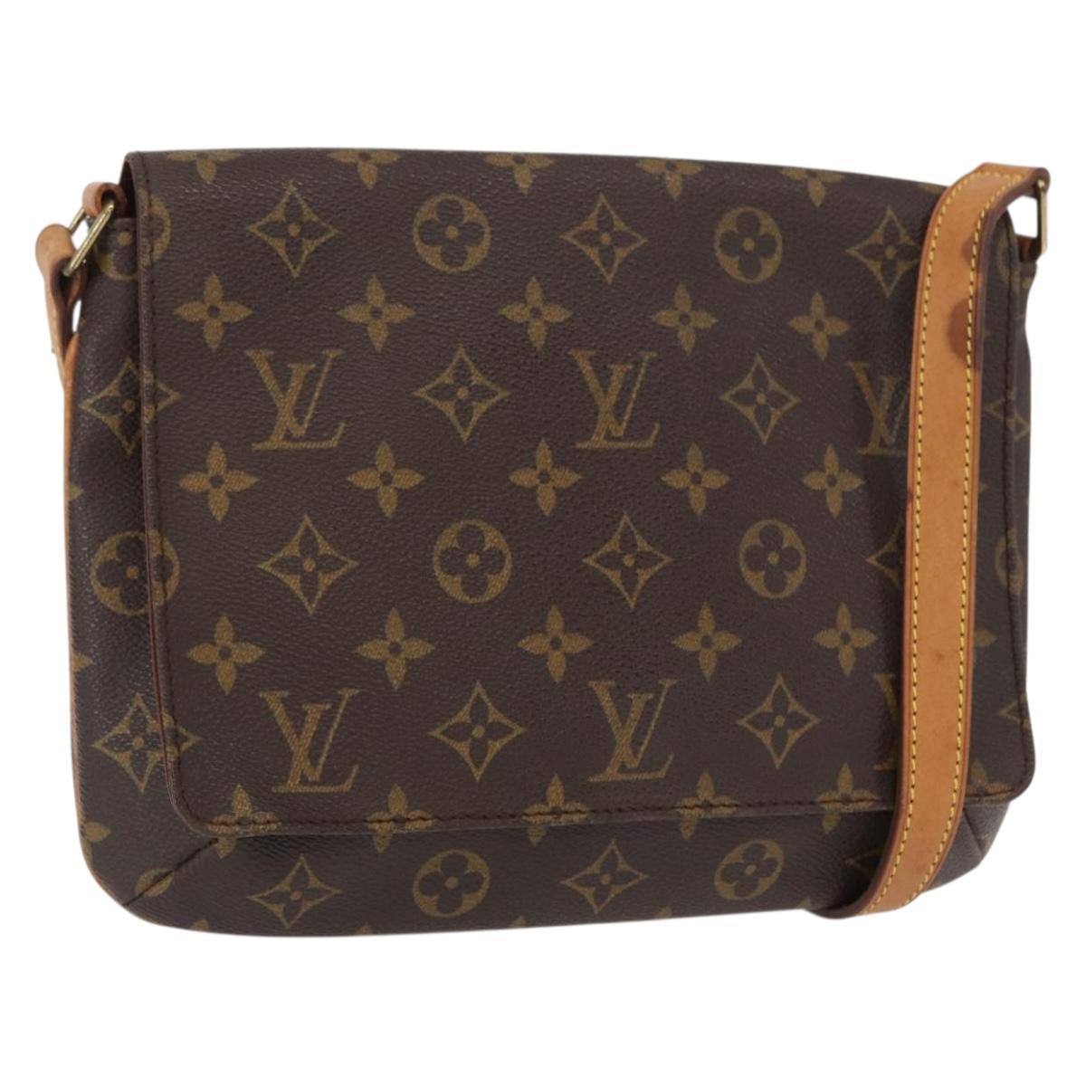 LOUIS VUITTON Monogram Musette Tango Short Strap Shoulder Bag M51257 Auth 162435A