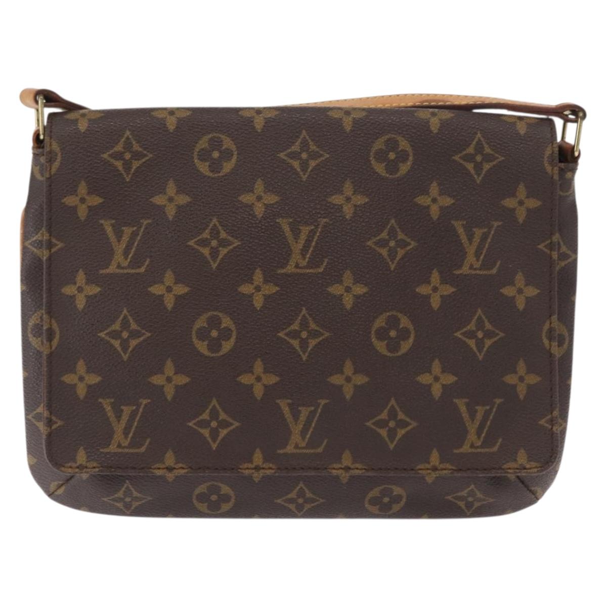 LOUIS VUITTON Monogram Musette Tango Short Strap Shoulder Bag M51257 Auth 162435A