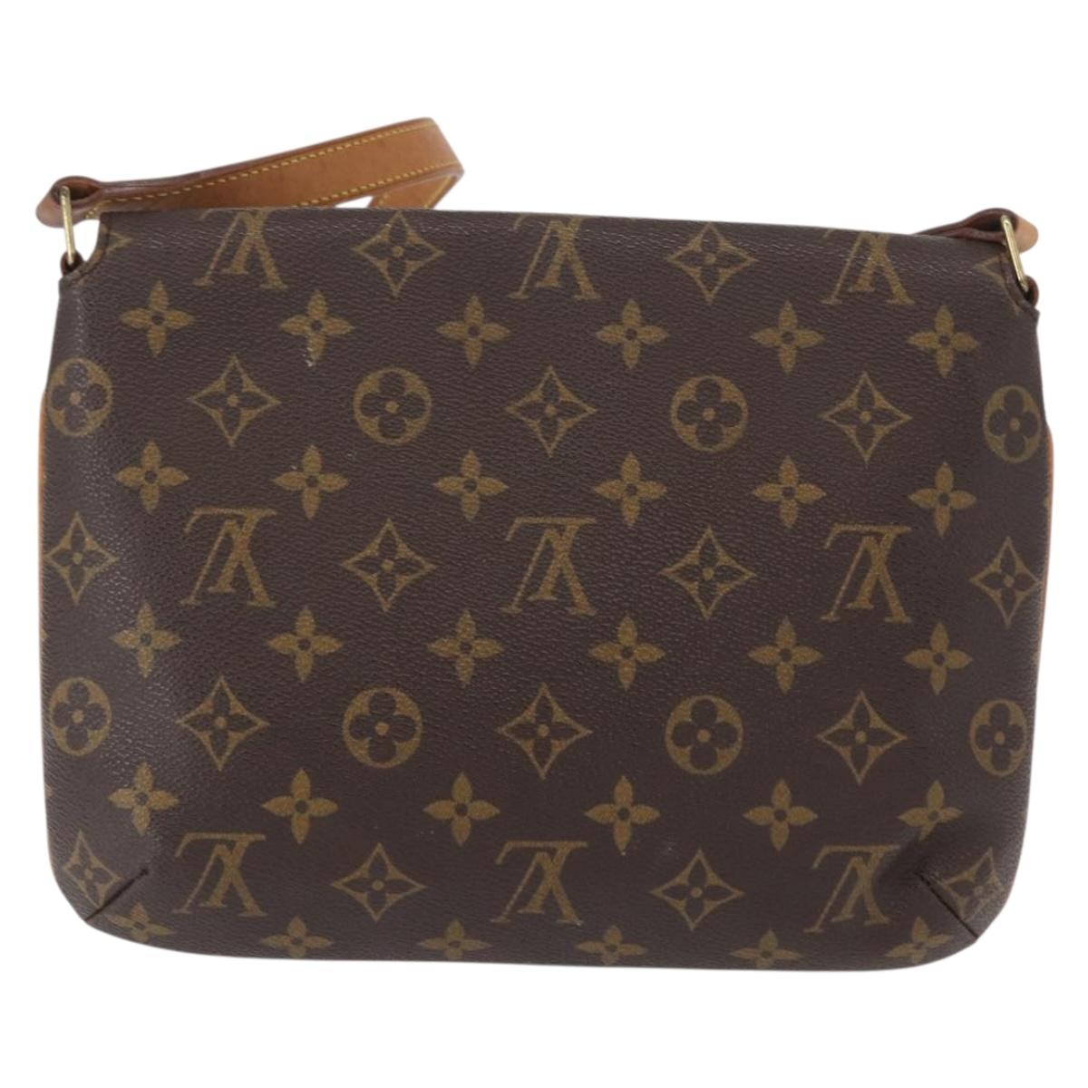 LOUIS VUITTON Monogram Musette Tango Short Strap Shoulder Bag M51257 Auth 162435A