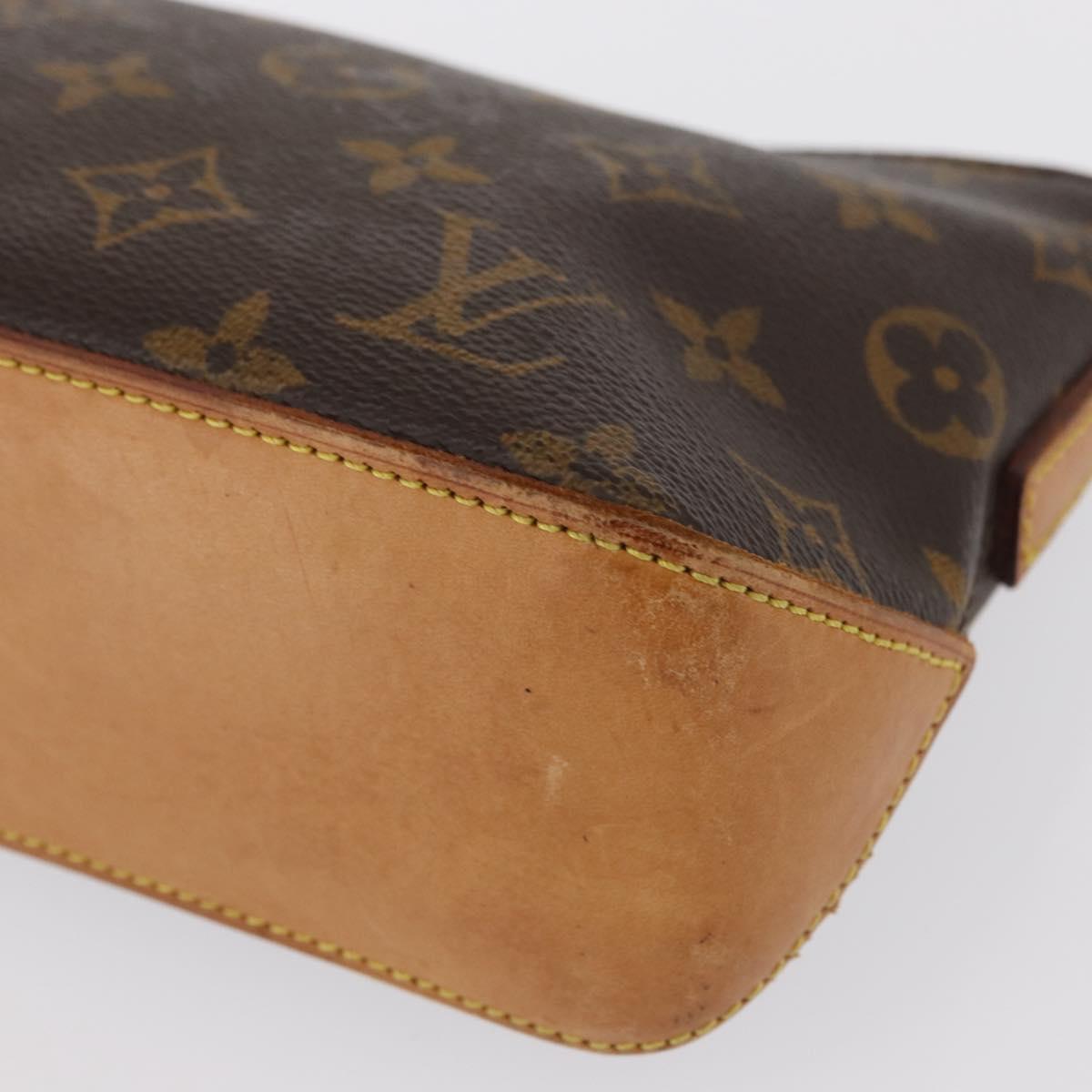 LOUIS VUITTON Monogram Trotteur Shoulder Bag M51240 LV Auth 162436