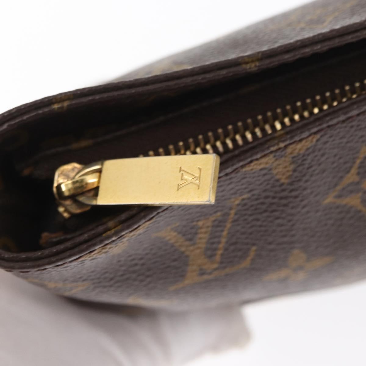 LOUIS VUITTON Monogram Trotteur Shoulder Bag M51240 LV Auth 162436