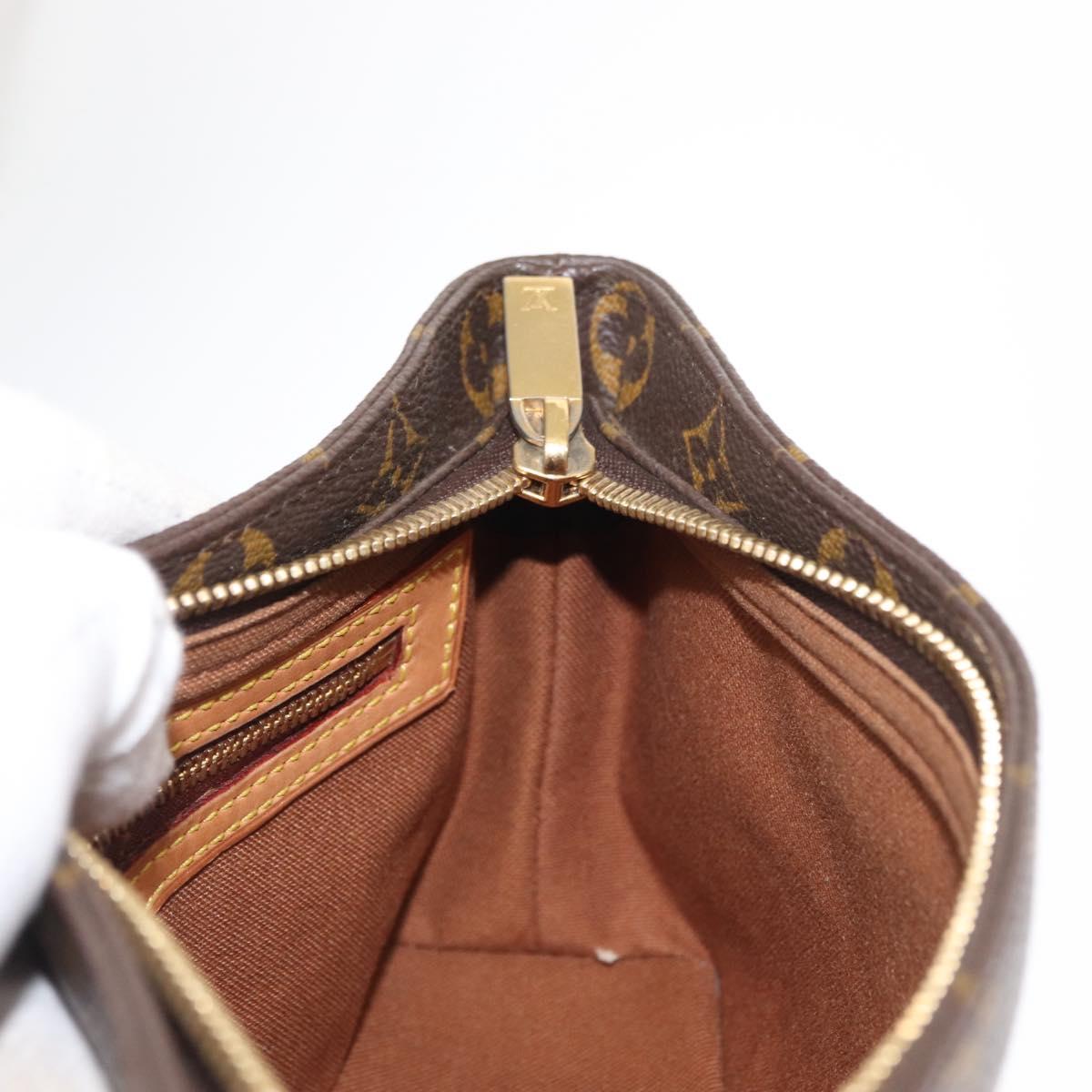 LOUIS VUITTON Monogram Trotteur Shoulder Bag M51240 LV Auth 162436