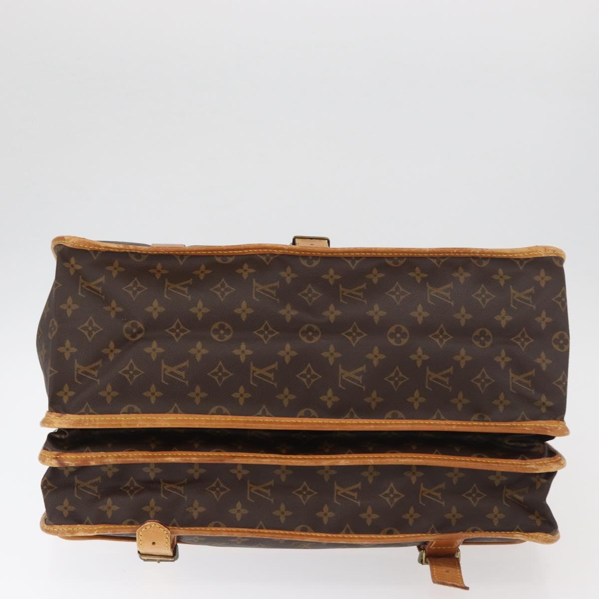 LOUIS VUITTON Monogram Sac Kleber Travel Bag M58122 LV Auth 162448