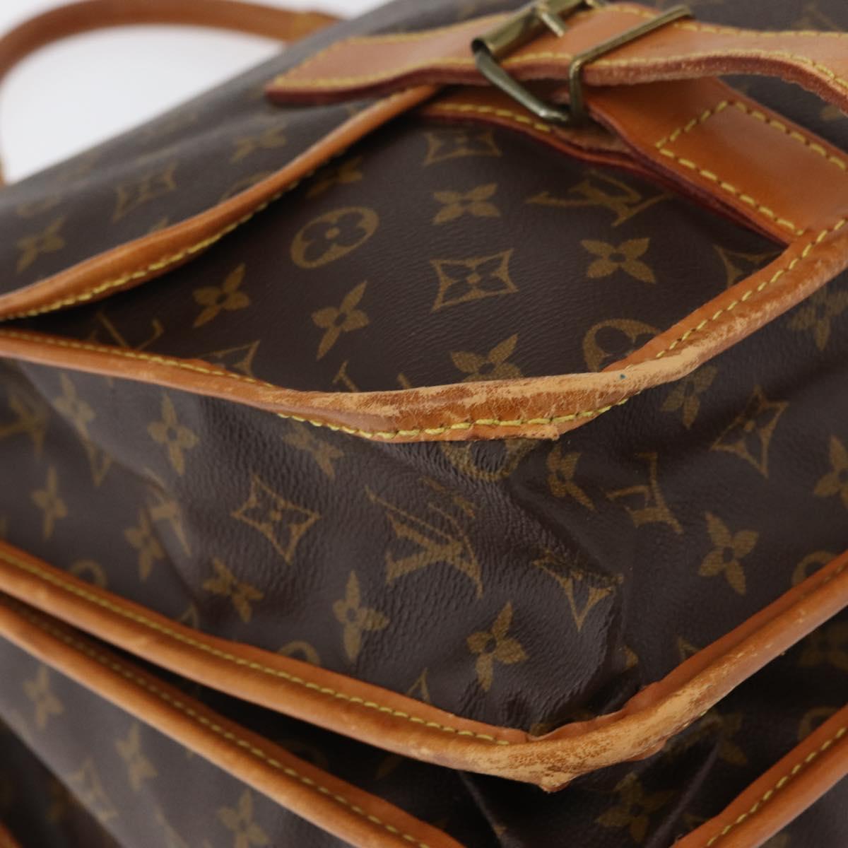 LOUIS VUITTON Monogram Sac Kleber Travel Bag M58122 LV Auth 162448