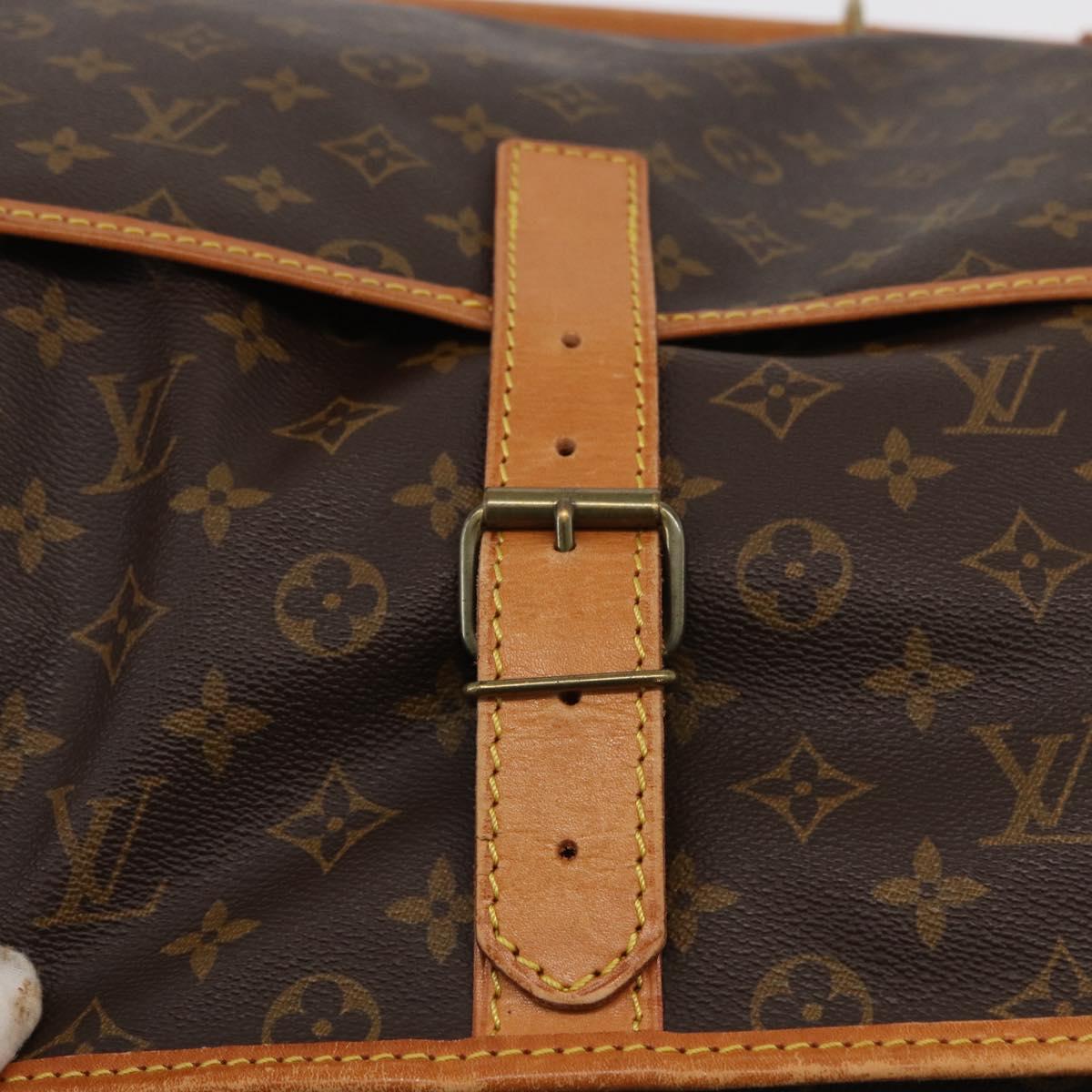 LOUIS VUITTON Monogram Sac Kleber Travel Bag M58122 LV Auth 162448
