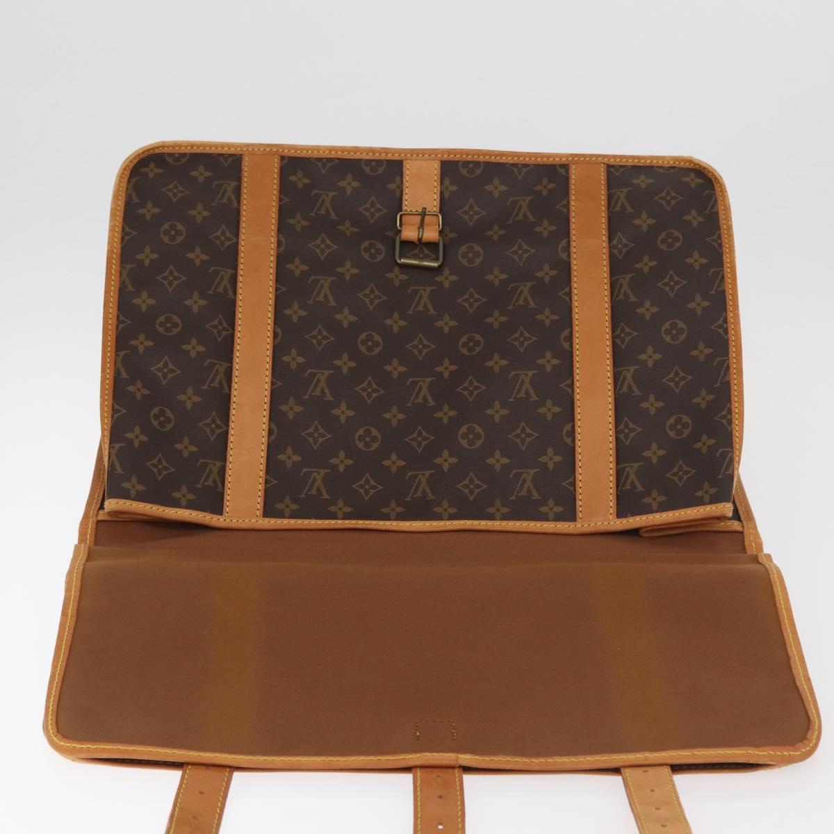 LOUIS VUITTON Monogram Sac Kleber Travel Bag M58122 LV Auth 162448