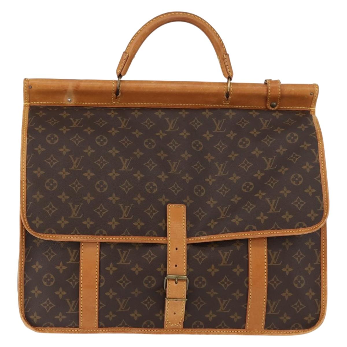 LOUIS VUITTON Monogram Sac Kleber Travel Bag M58122 LV Auth 162448