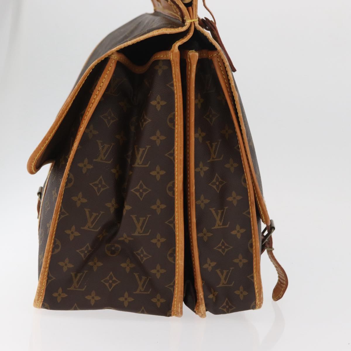 LOUIS VUITTON Monogram Sac Kleber Travel Bag M58122 LV Auth 162448