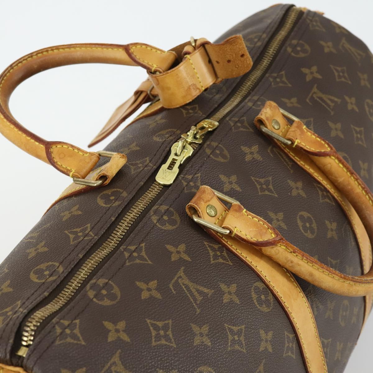 LOUIS VUITTON Monogram Keepall 45 Boston Bag M41428 LV Auth 162477