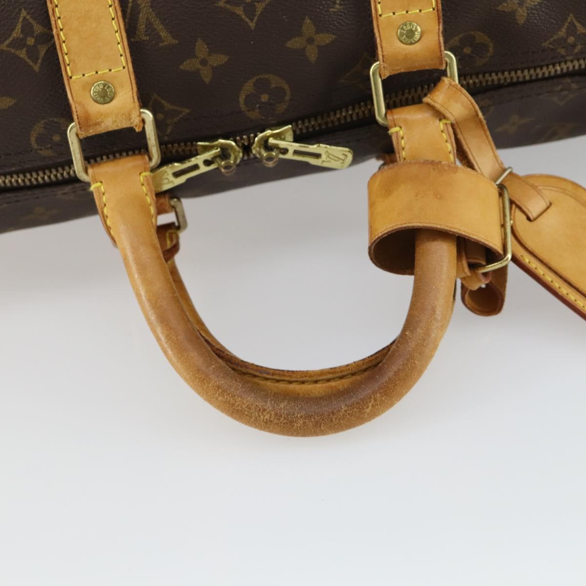 LOUIS VUITTON Monogram Keepall 45 Boston Bag M41428 LV Auth 162477