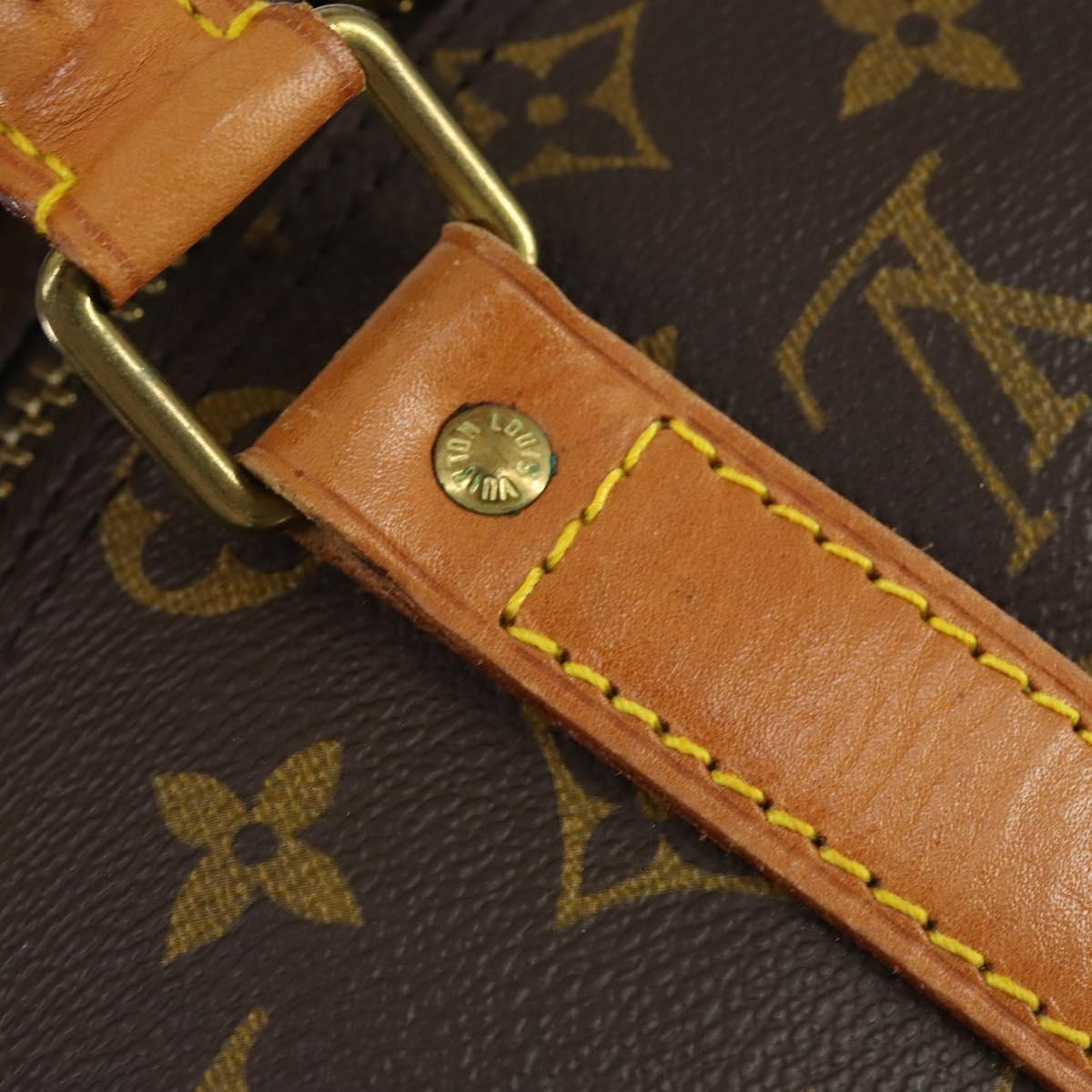 LOUIS VUITTON Monogram Keepall 50 Boston Bag M41426 LV Auth 162481