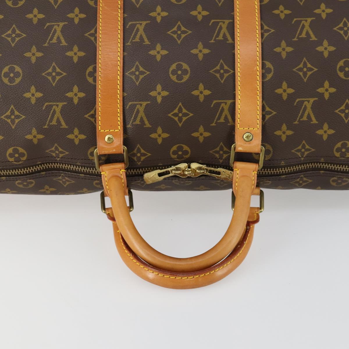 LOUIS VUITTON Monogram Keepall 50 Boston Bag M41426 LV Auth 162481