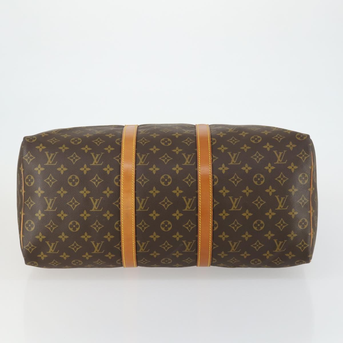 LOUIS VUITTON Monogram Keepall 50 Boston Bag M41426 LV Auth 162481