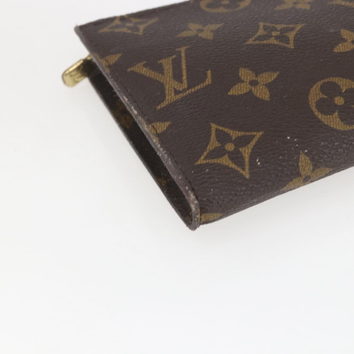 LOUIS VUITTON Monogram Bucket GM Accessory Pouch LV Auth 162489