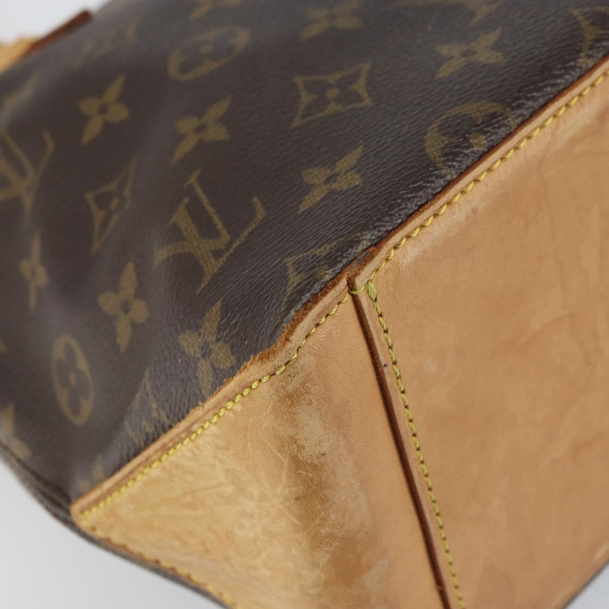 LOUIS VUITTON Monogram Cabas Piano Tote Bag M51148 LV Auth 162490
