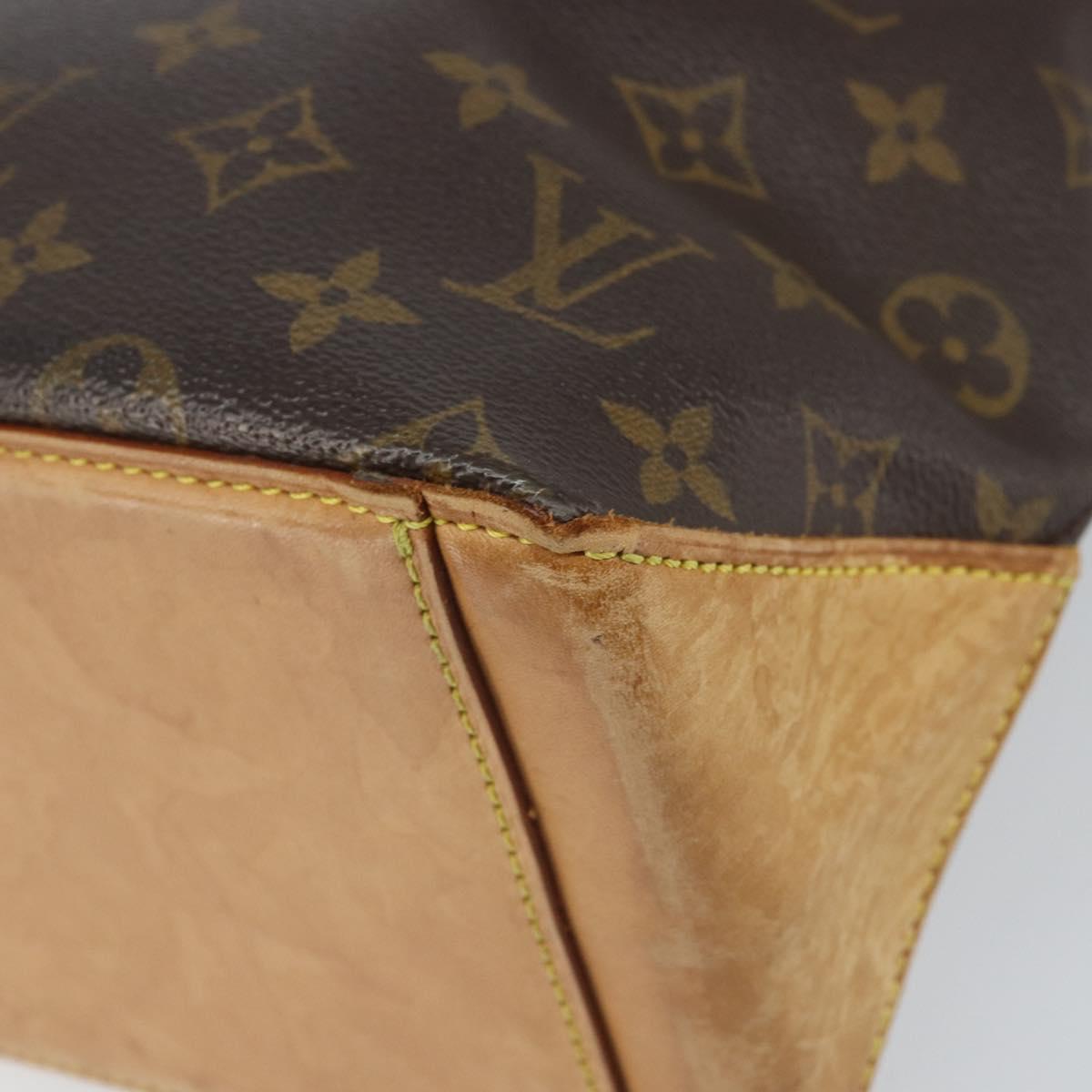 LOUIS VUITTON Monogram Cabas Piano Tote Bag M51148 LV Auth 162490