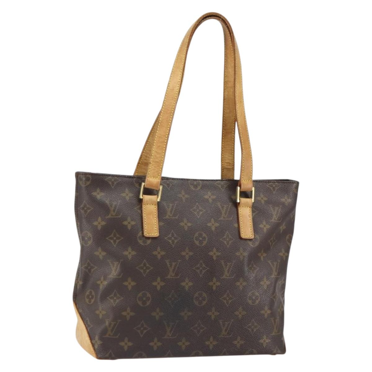 LOUIS VUITTON Monogram Cabas Piano Tote Bag M51148 LV Auth 162490