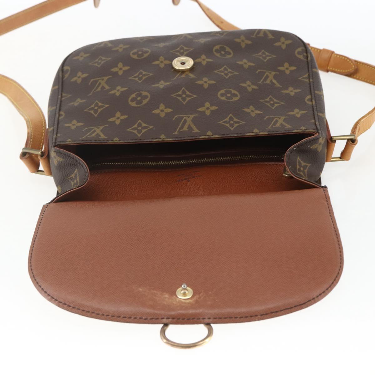 LOUIS VUITTON Monogram Saint Cloud GM Shoulder Bag M51242 LV Auth 162493
