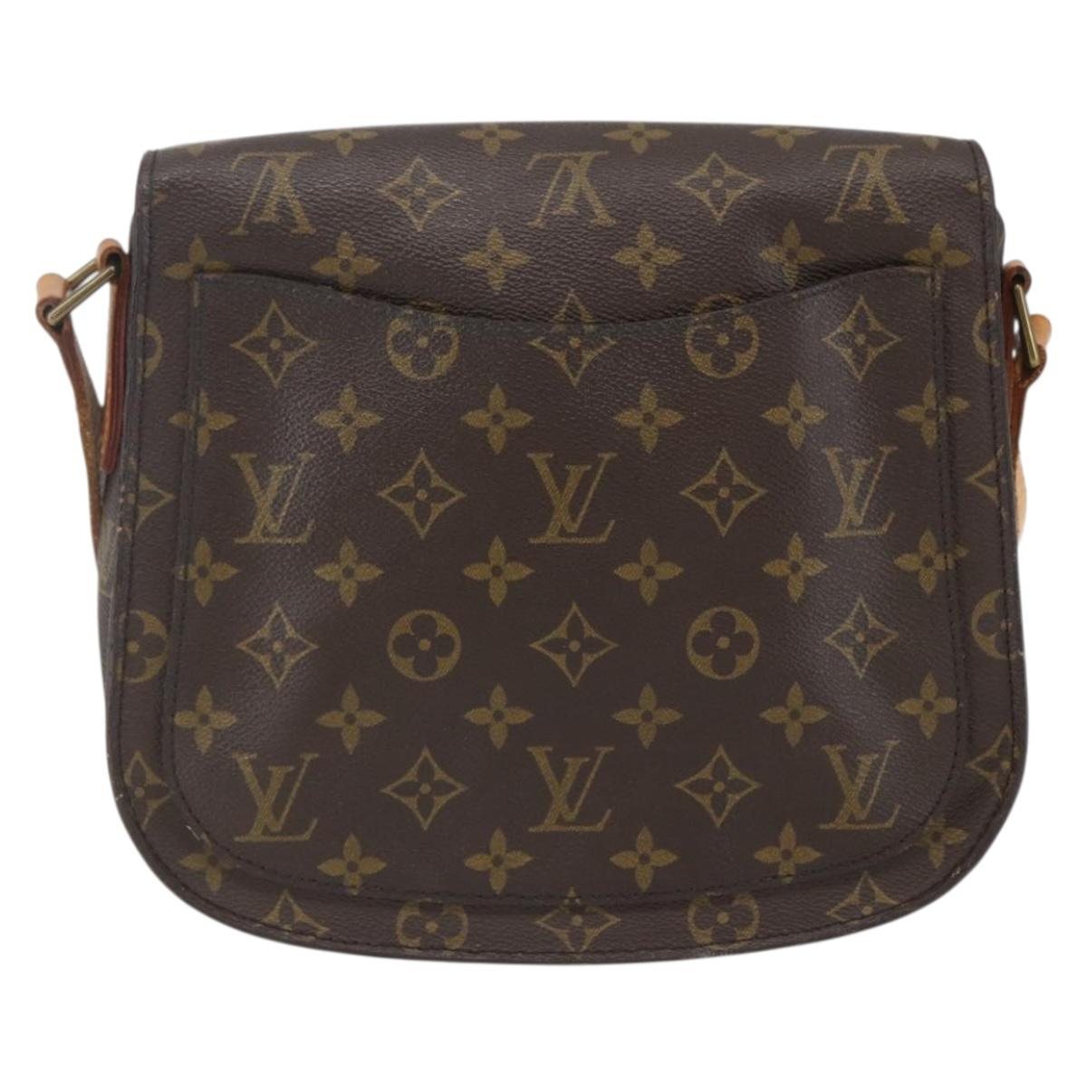 LOUIS VUITTON Monogram Saint Cloud GM Shoulder Bag M51242 LV Auth 162493
