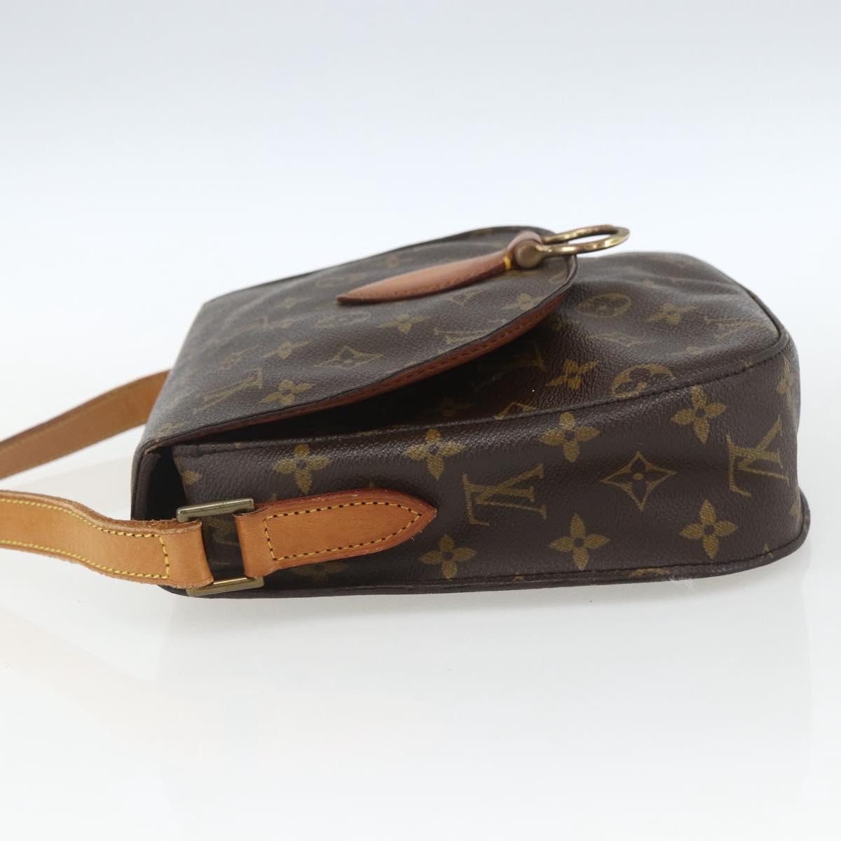 LOUIS VUITTON Monogram Saint Cloud GM Shoulder Bag M51242 LV Auth 162493
