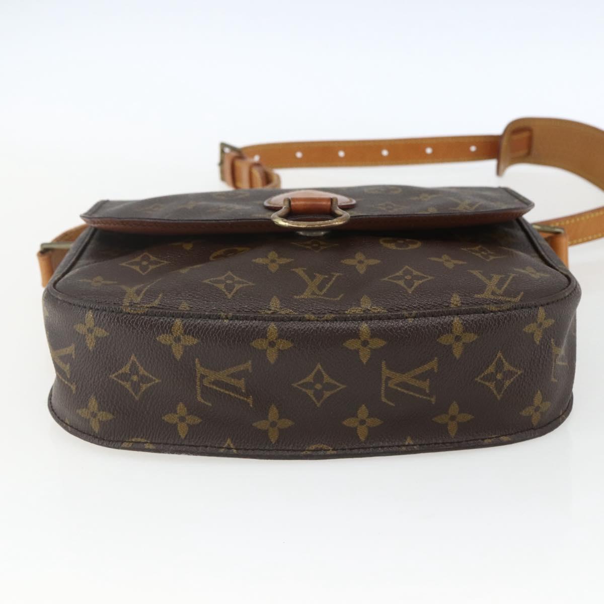 LOUIS VUITTON Monogram Saint Cloud GM Shoulder Bag M51242 LV Auth 162493