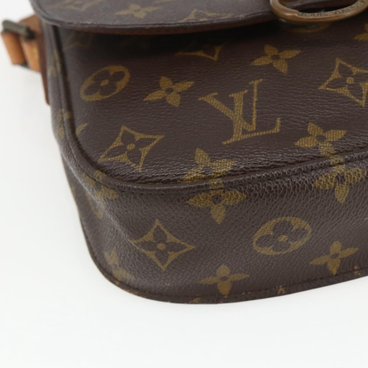 LOUIS VUITTON Monogram Saint Cloud MM Shoulder Bag M51243 LV Auth 162494