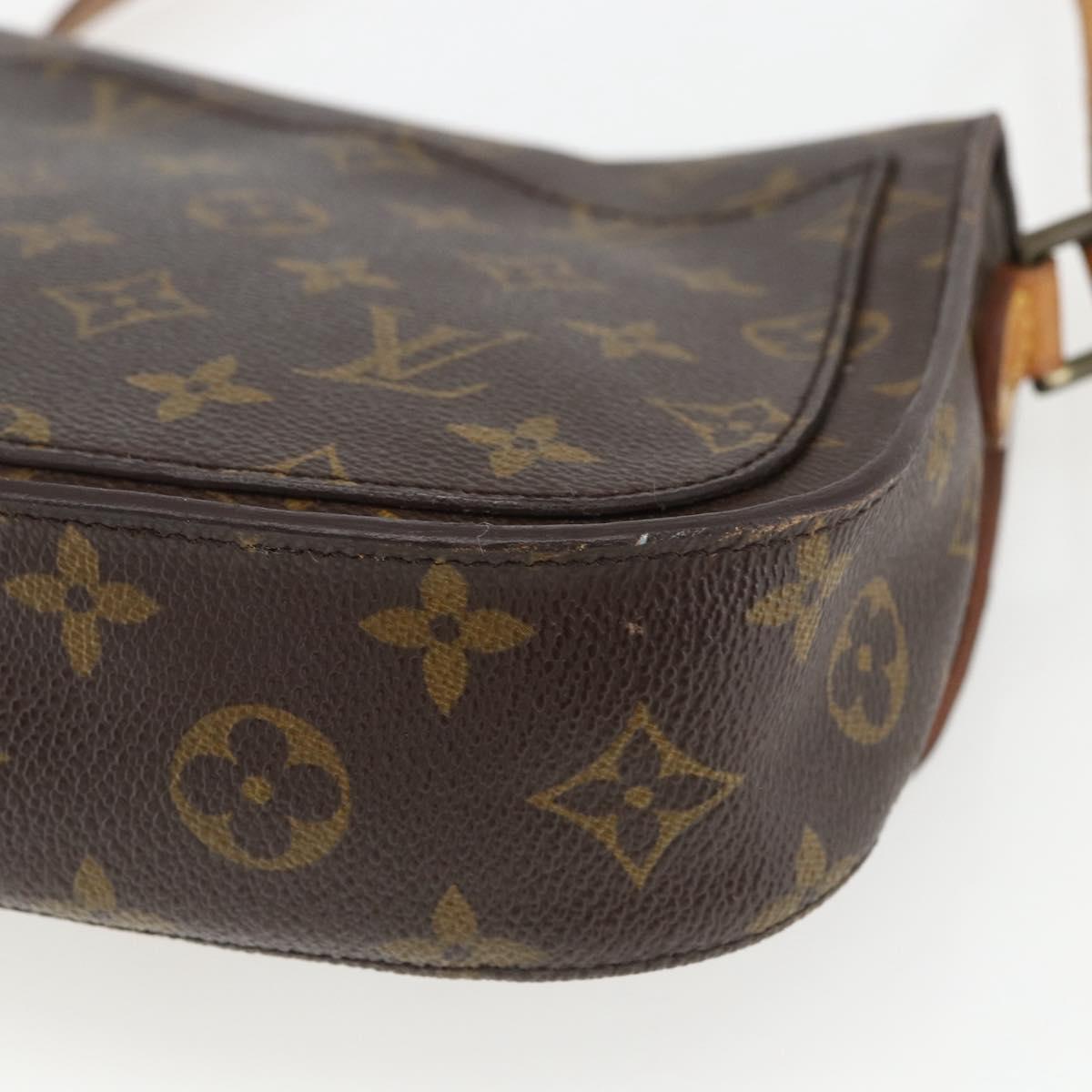 LOUIS VUITTON Monogram Saint Cloud MM Shoulder Bag M51243 LV Auth 162494
