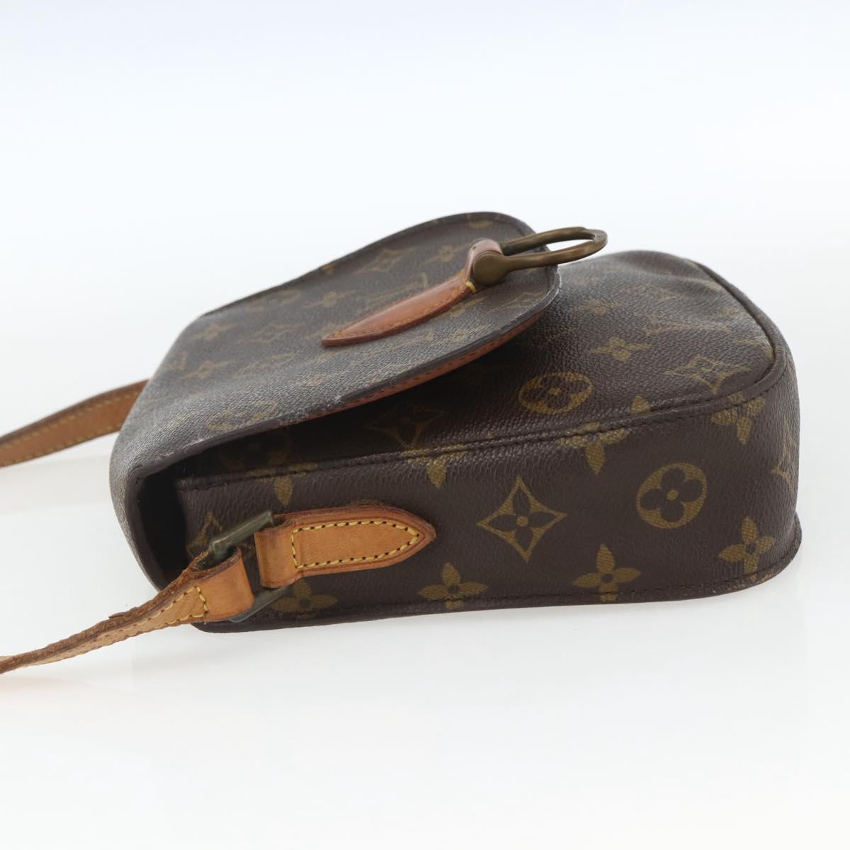 LOUIS VUITTON Monogram Saint Cloud MM Shoulder Bag M51243 LV Auth 162494