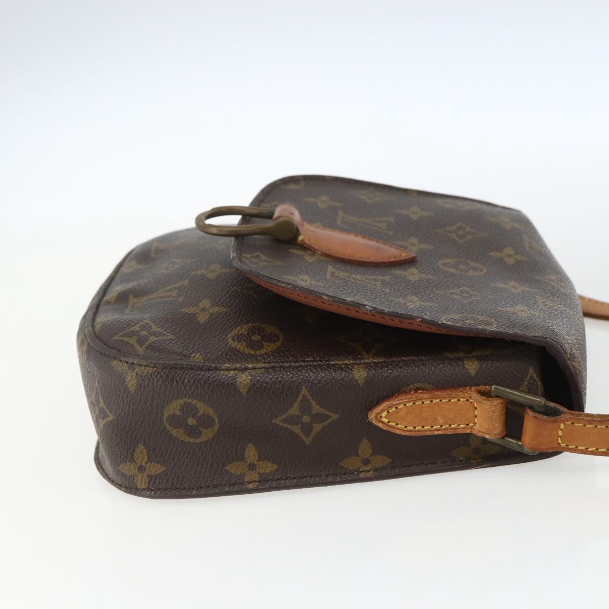 LOUIS VUITTON Monogram Saint Cloud MM Shoulder Bag M51243 LV Auth 162494