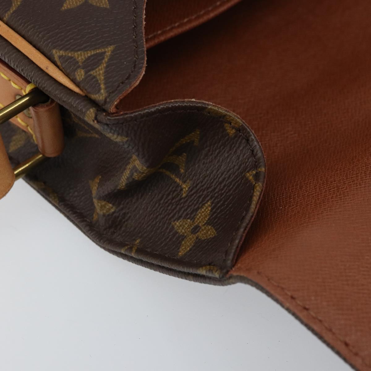 LOUIS VUITTON Monogram Cartouchiere GM Shoulder Bag M51252 LV Auth 162496