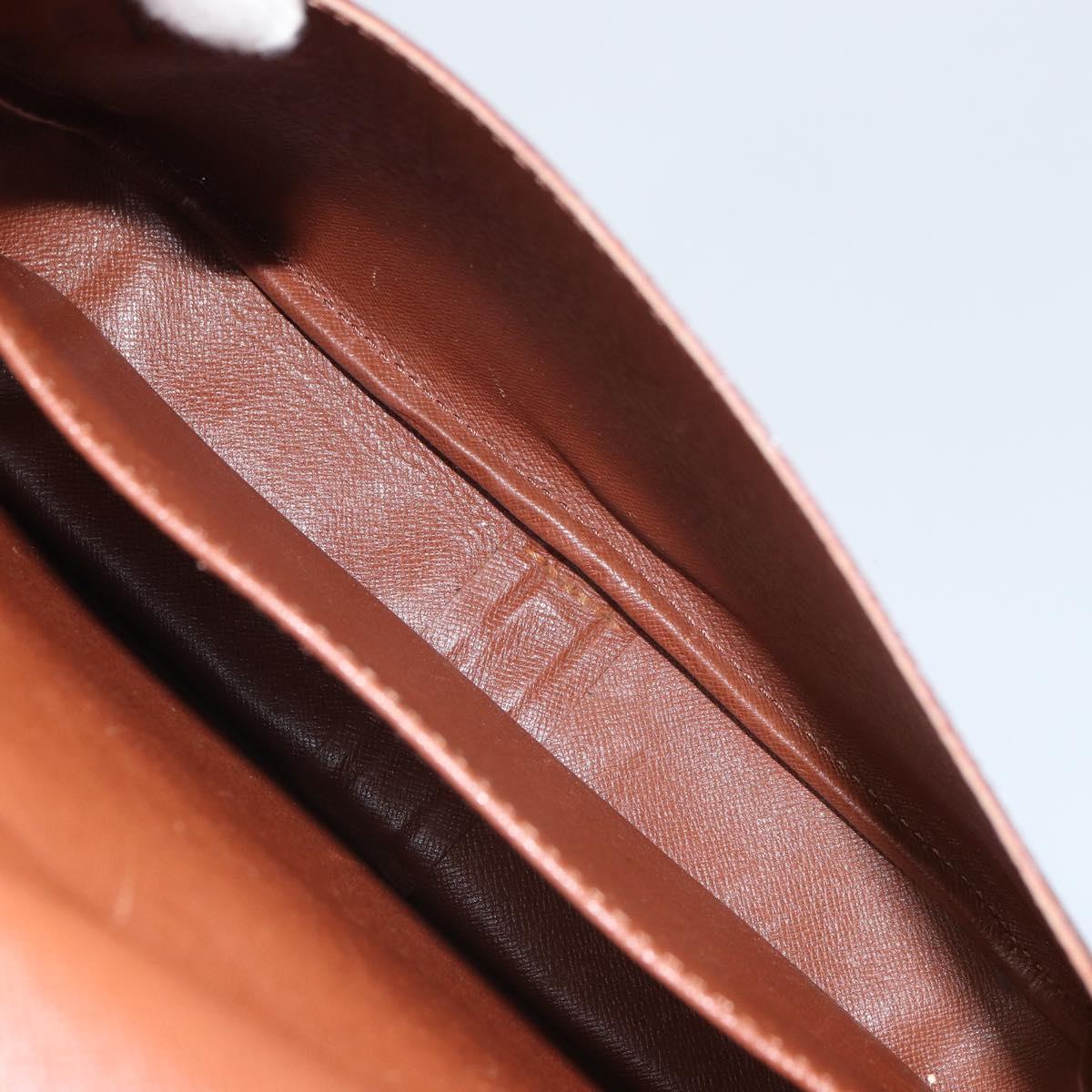 LOUIS VUITTON Monogram Cartouchiere GM Shoulder Bag M51252 LV Auth 162496