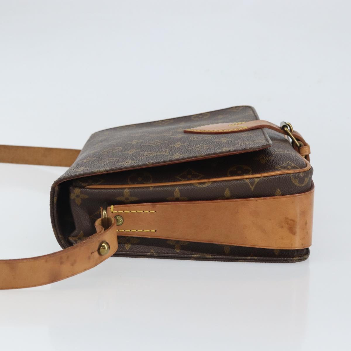 LOUIS VUITTON Monogram Cartouchiere GM Shoulder Bag M51252 LV Auth 162496