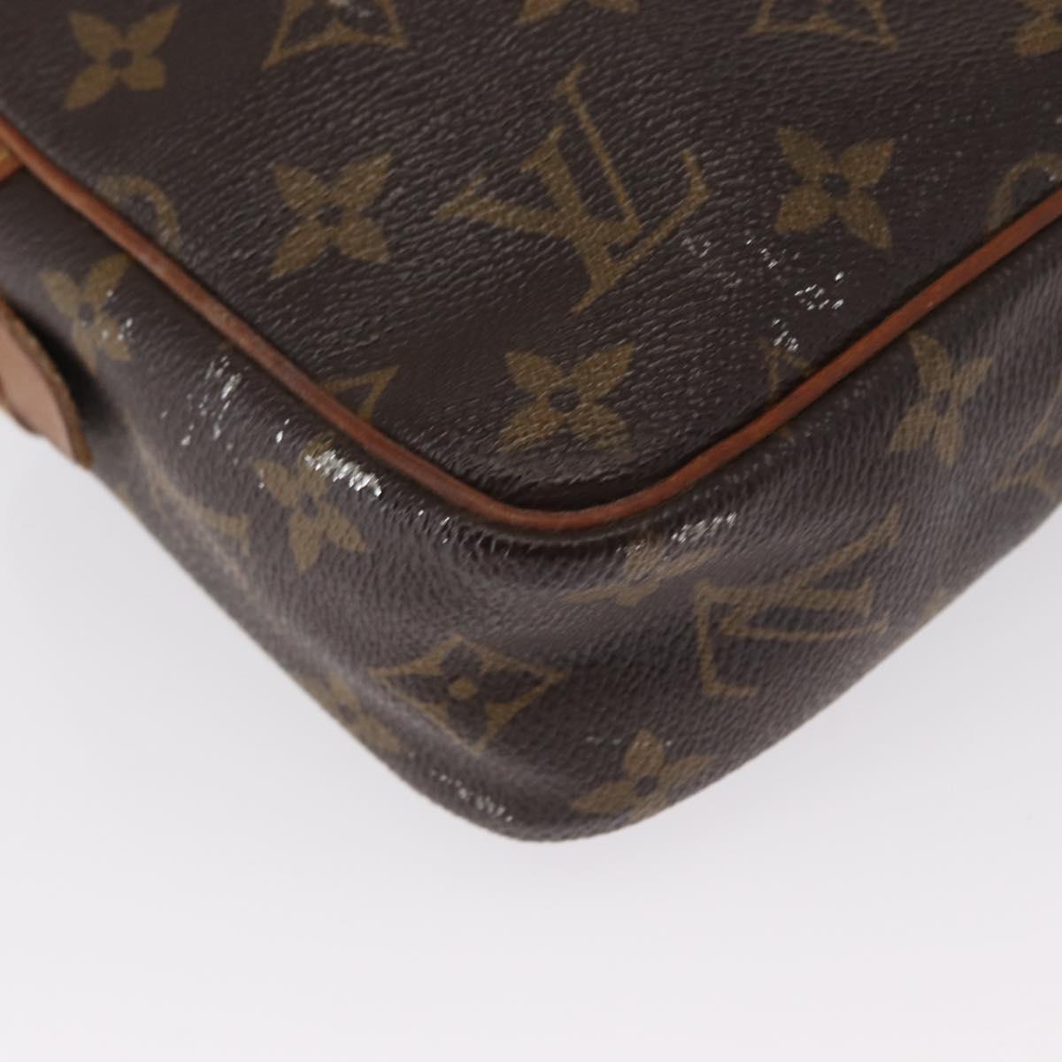 LOUIS VUITTON Monogram Compiegne 23 Clutch Bag M51847 LV Auth 162497