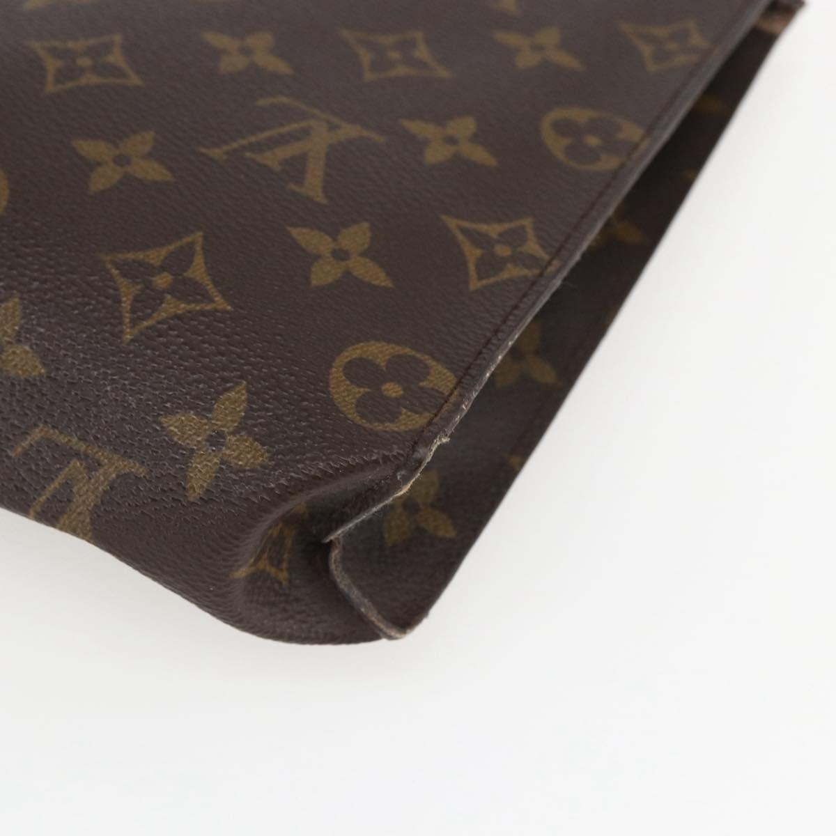 LOUIS VUITTON Monogram Poche Toilette 26 Pouch M47542 LV Auth 162553