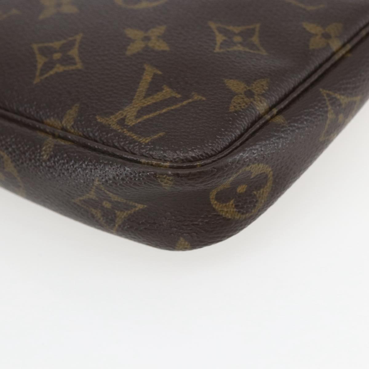 LOUIS VUITTON Monogram Pochette Accessoires Pouch M51980 LV Auth 162556