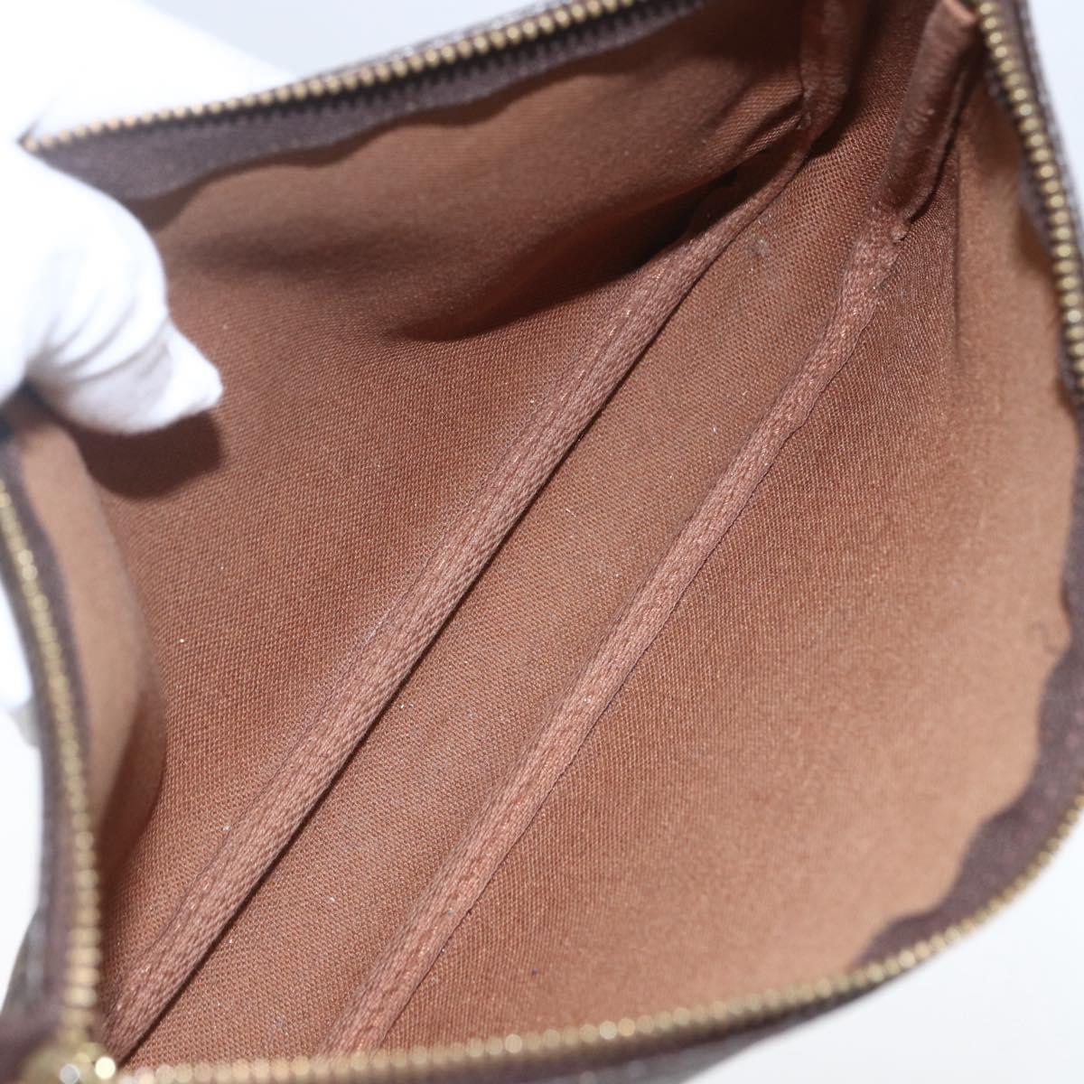 LOUIS VUITTON Monogram Pochette Accessoires Pouch M51980 LV Auth 162556