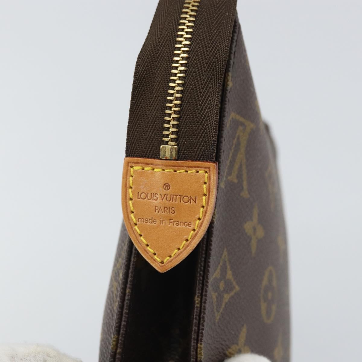 LOUIS VUITTON Monogram Poche Toilette 19 Pouch M47544 LV Auth 162560