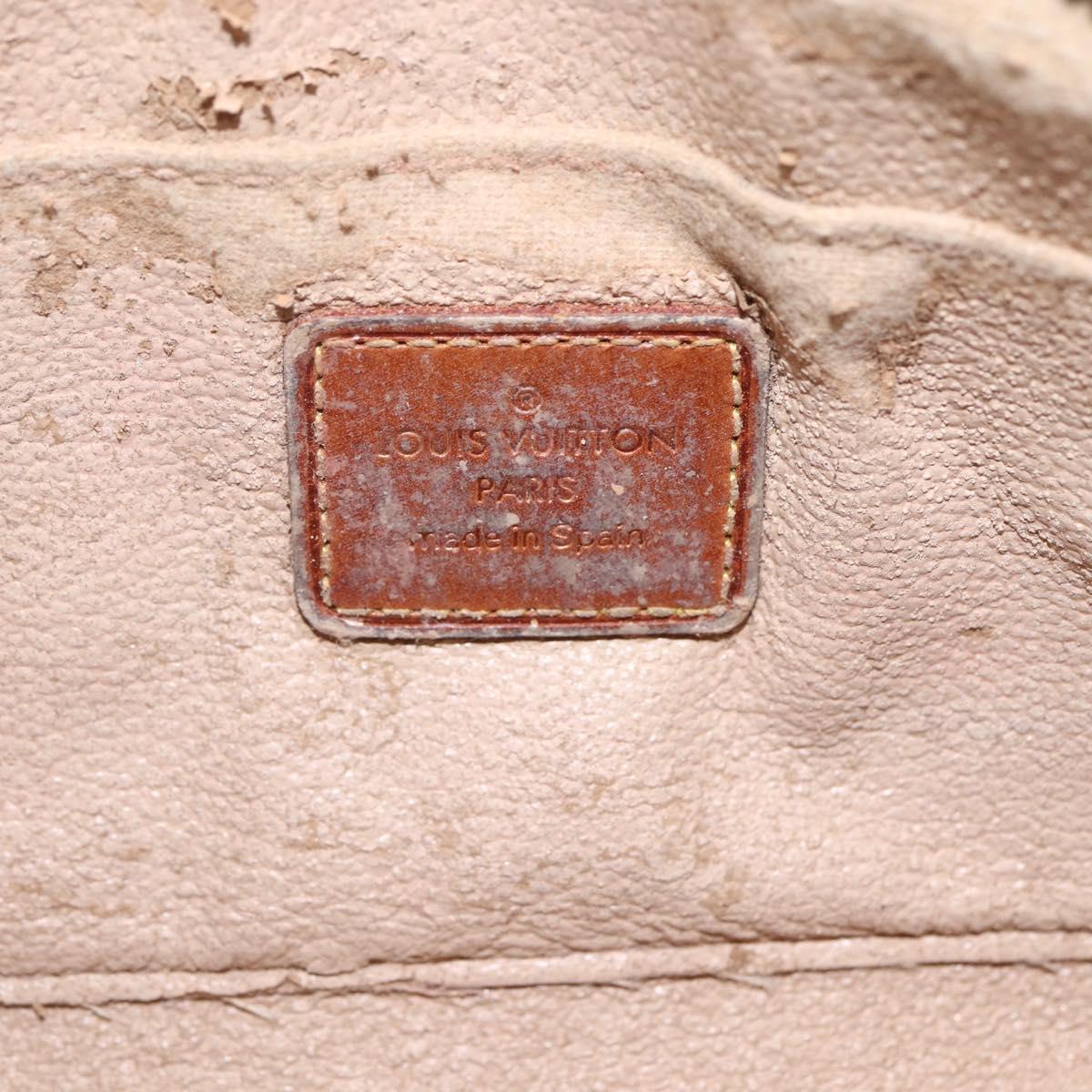 LOUIS VUITTON Monogram Pochette Cosmetic PM Pouch M43998 LV Auth 162561