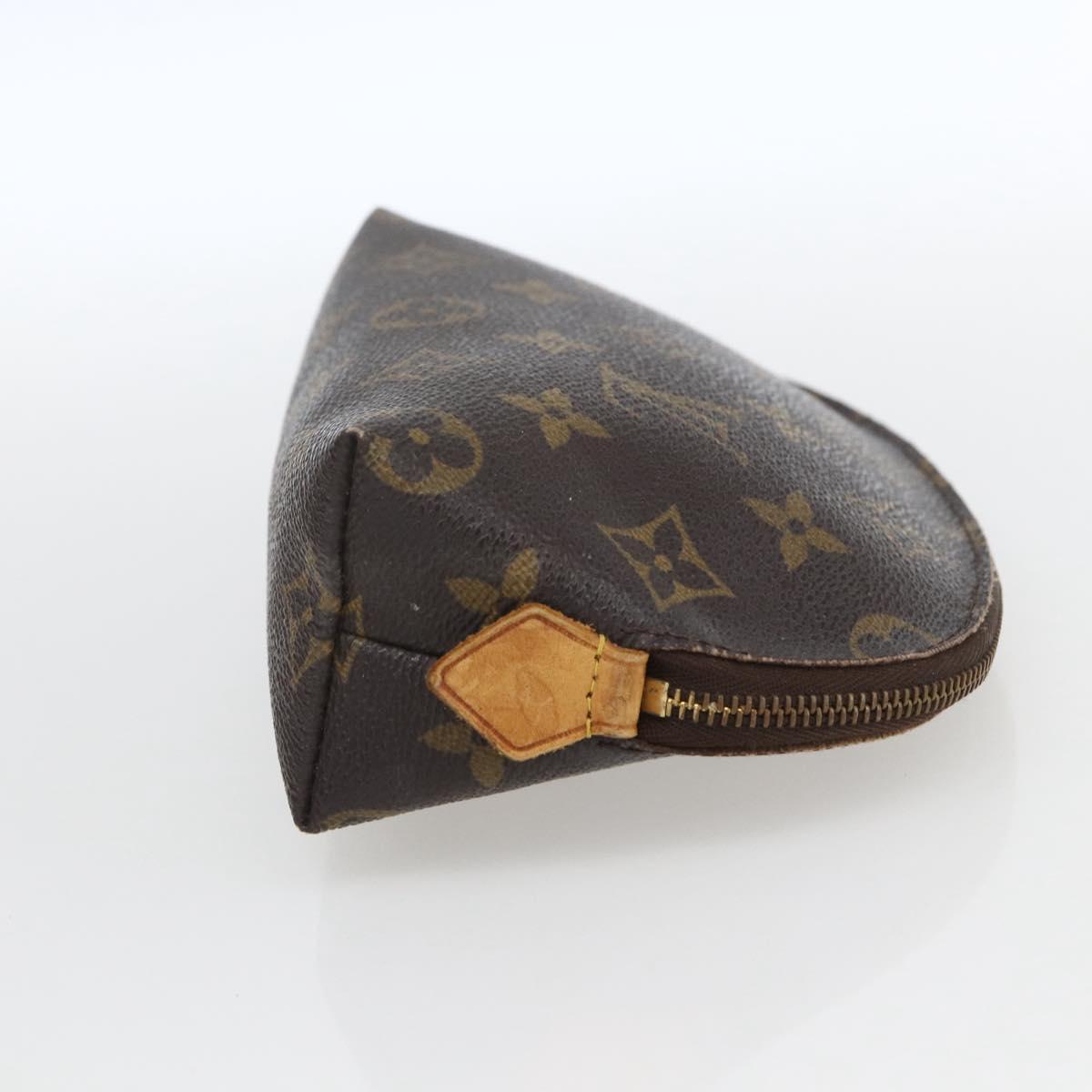 LOUIS VUITTON Monogram Pochette Cosmetic PM Pouch M43998 LV Auth 162561