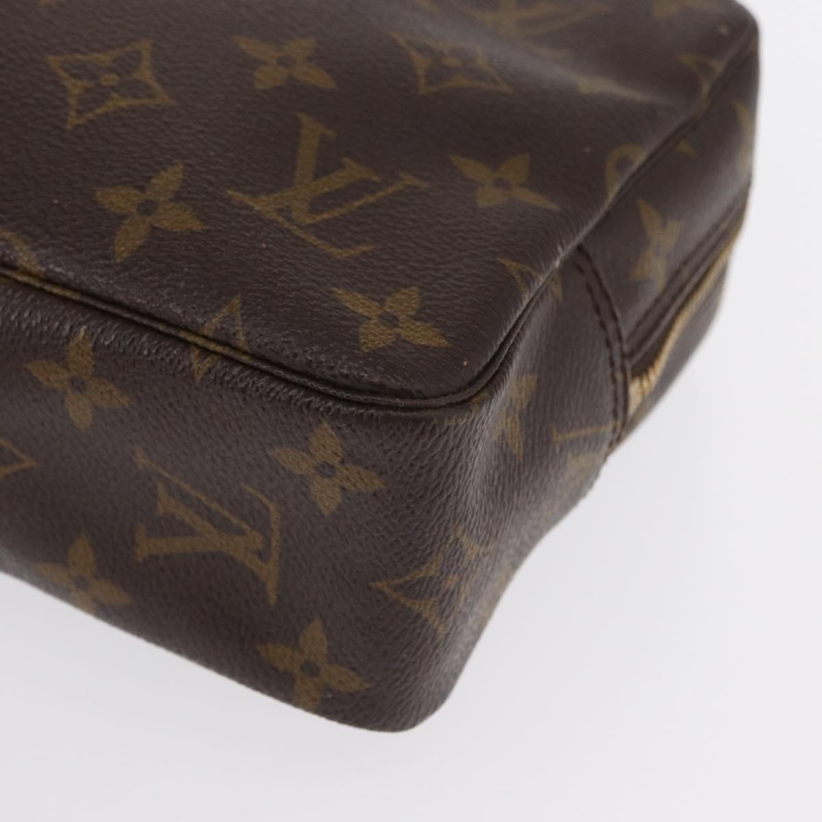 LOUIS VUITTON Monogram Trousse Toilette 23 Clutch Bag M47524 LV Auth 162564