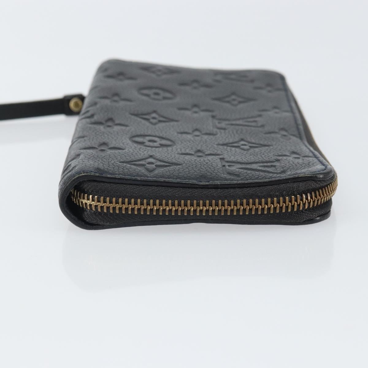 LOUIS VUITTON Monogram Empreinte Portefeuille Secret Long M93435 LV Auth 162566
