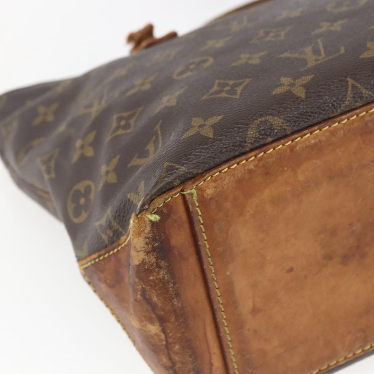 LOUIS VUITTON Monogram Cabas Piano Tote Bag M51148 LV Auth 162576