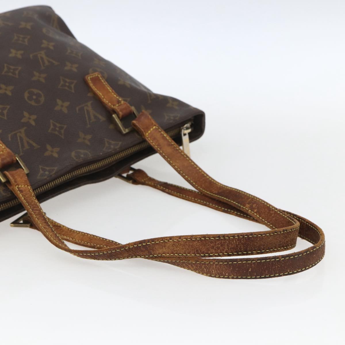 LOUIS VUITTON Monogram Cabas Piano Tote Bag M51148 LV Auth 162576