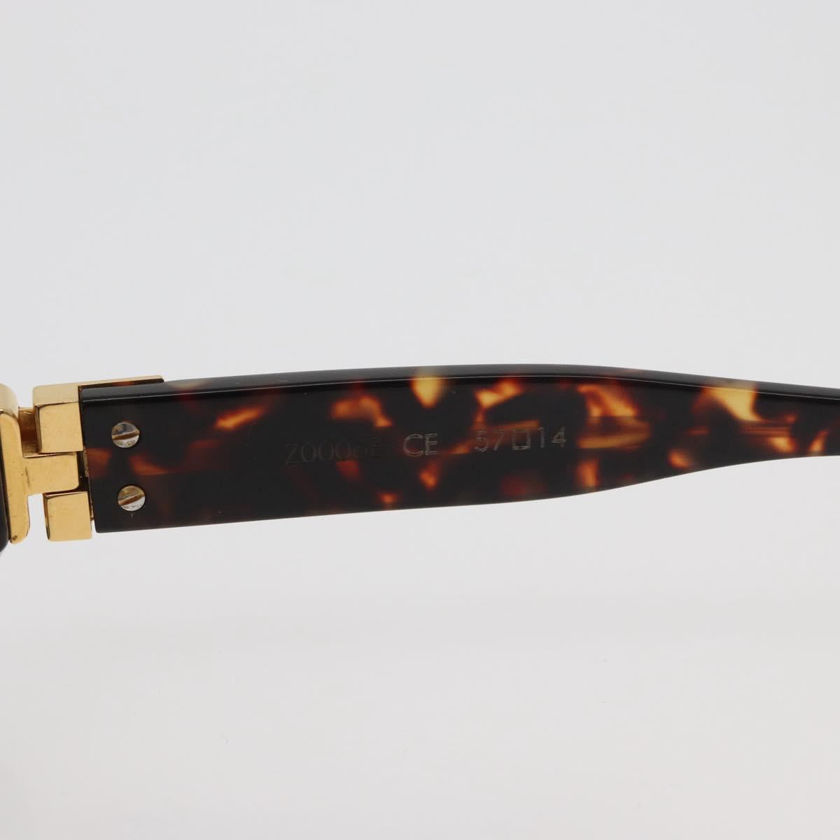 LOUIS VUITTON Tortoise Sunglasses plastic Brown LV Auth 162590