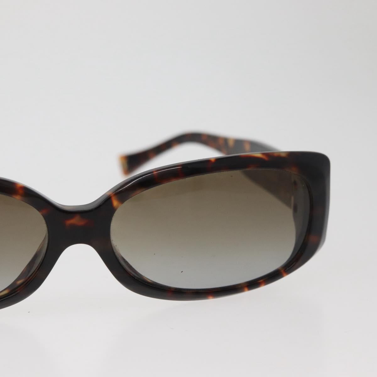 LOUIS VUITTON Tortoise Sunglasses plastic Brown LV Auth 162590
