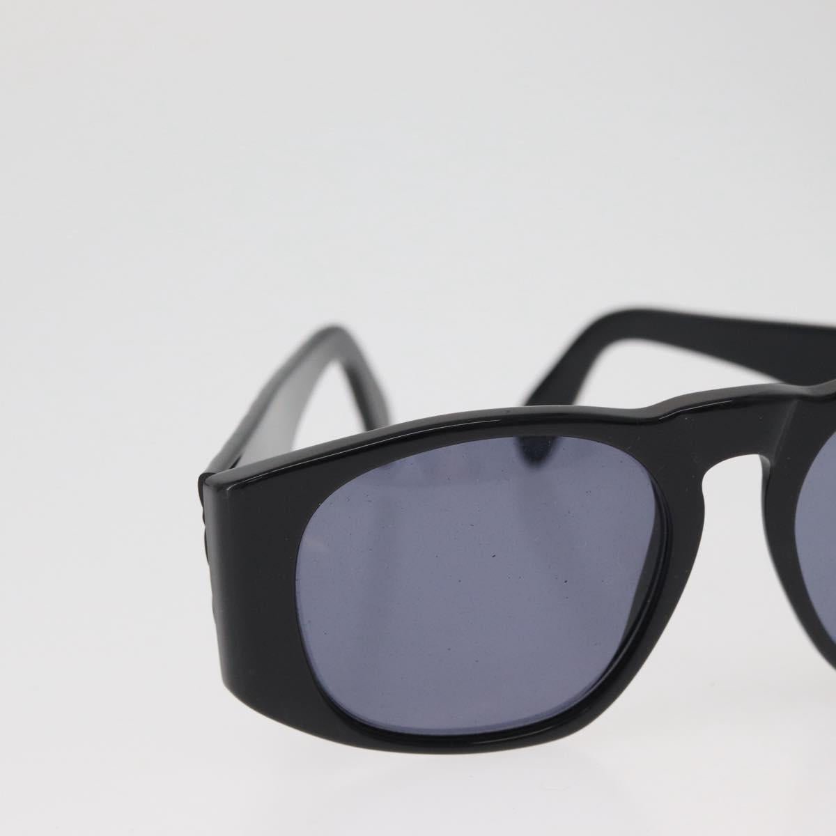 CHANEL Sunglasses plastic Black CC Auth 162592