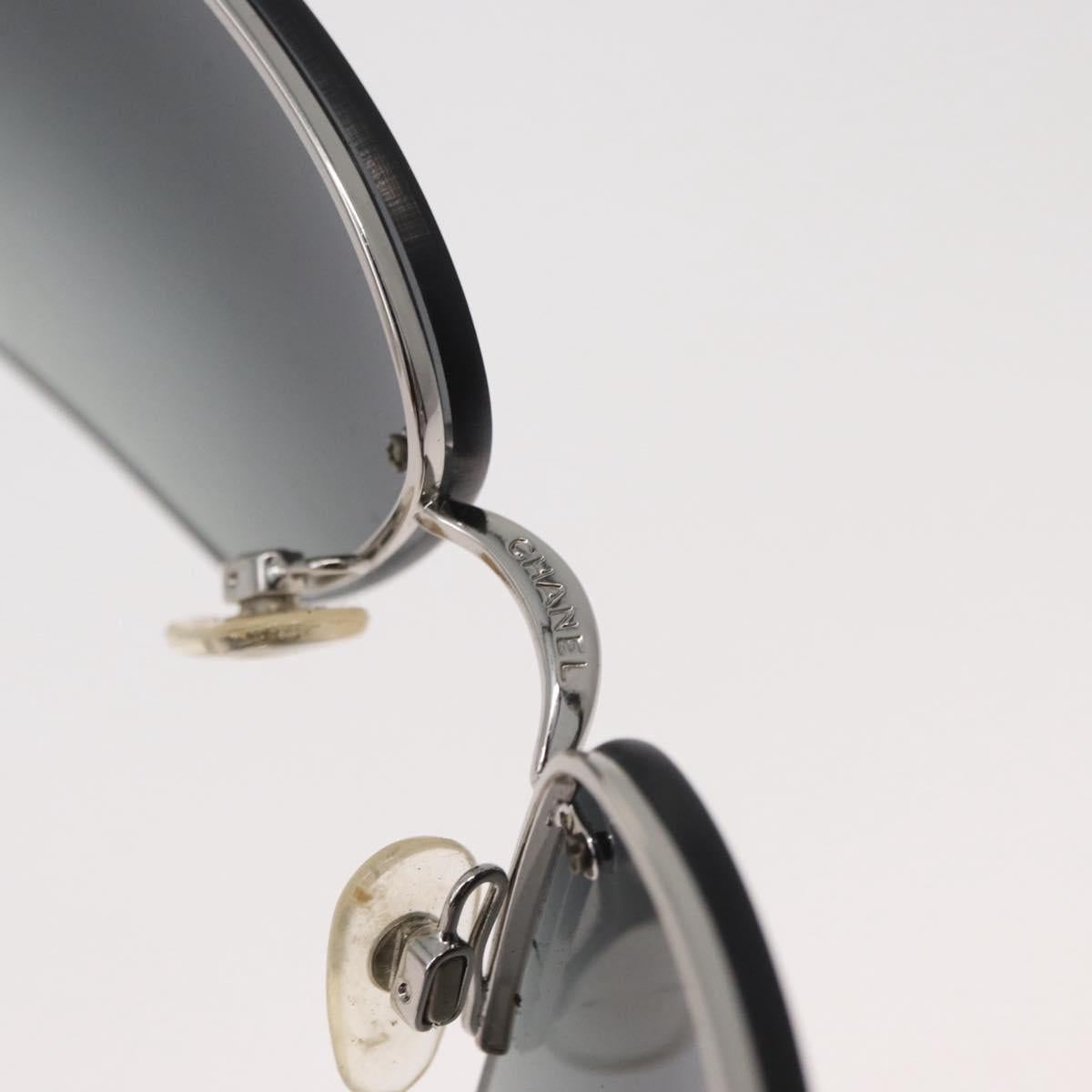 CHANEL Sunglasses plastic Opal CC Auth 162593