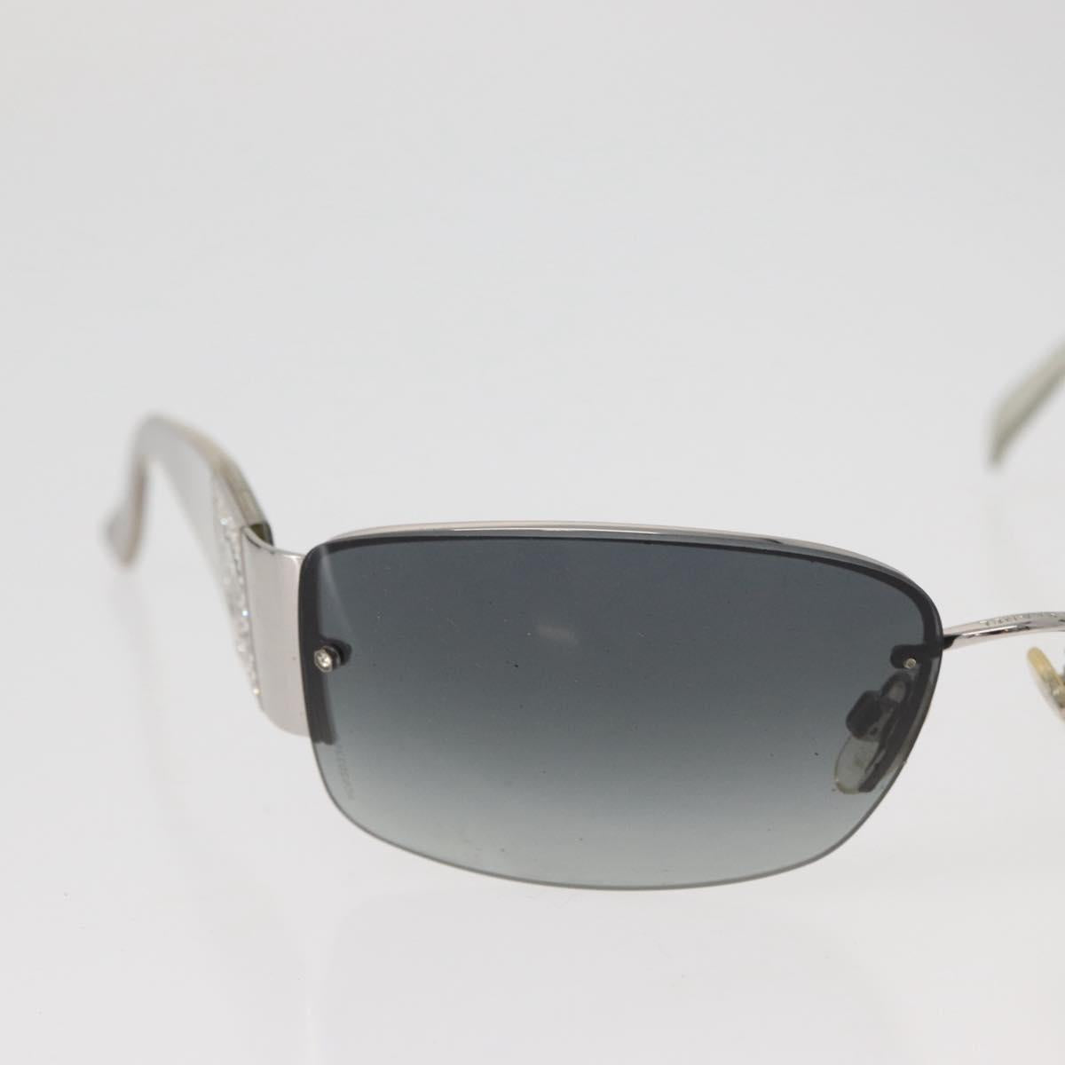 CHANEL Sunglasses plastic Opal CC Auth 162593