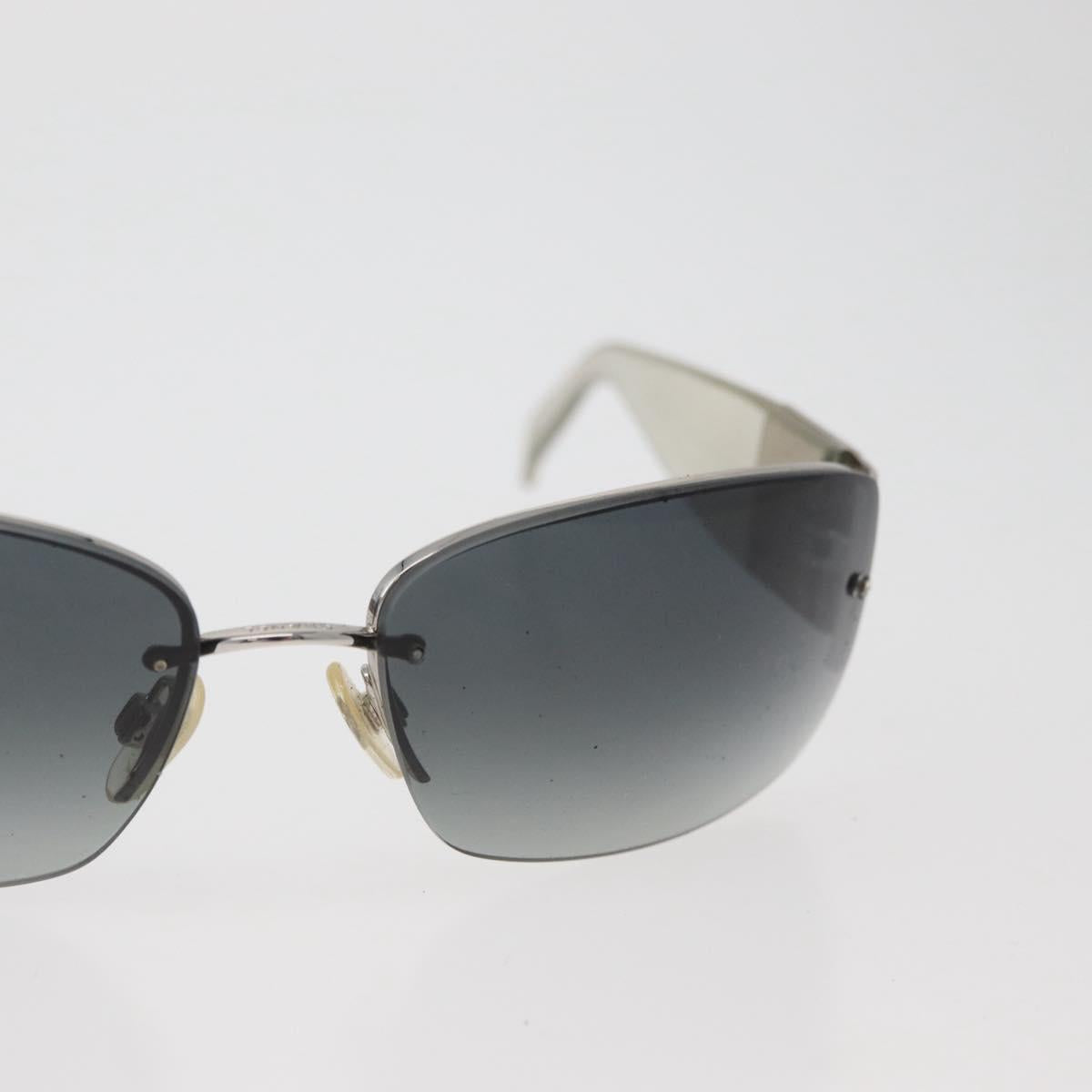 CHANEL Sunglasses plastic Opal CC Auth 162593